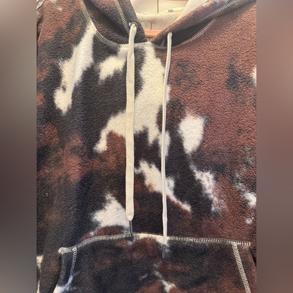 BDG Keaton Oversized Fleece Lined Hoodie Sweatshirt - Picture 7 of 8